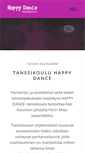 Mobile Screenshot of happydance.fi