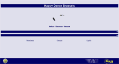 Desktop Screenshot of happydance.be